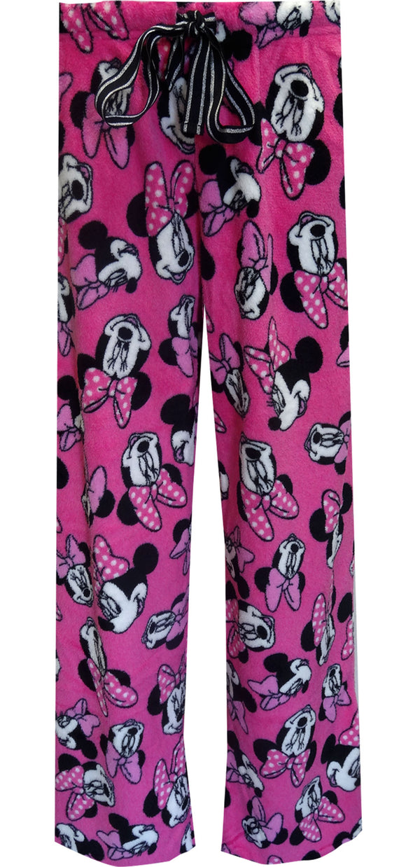 Disney's Minnie Mouse Hot Pink Angel Fleece Loungepant