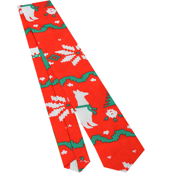 Christmas Suit Llama Fair Isle Print With Jacket Tie and Pants